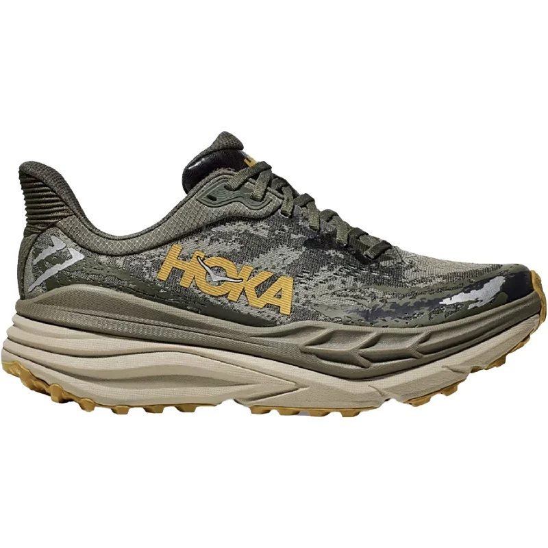 Affordable athletic shoes online-Men's Hoka Stinson ATR 7 Olive Haze/Forest Cover Mesh