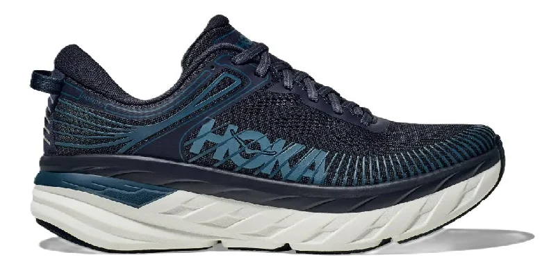 HOKA BONDI 7 (D Width) M-1110518 OTRS - OUTERSPACE/WHITE