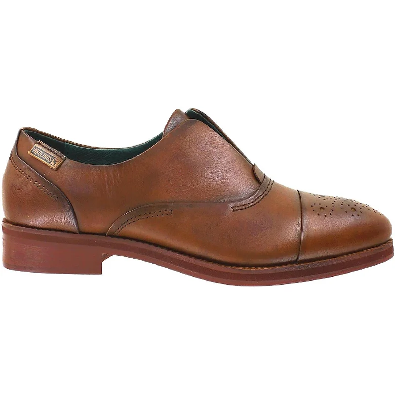 casual shoes for men with bold accents for a stylish look-Women's Pikolinos Royal W5M-3601 Cuero Leather