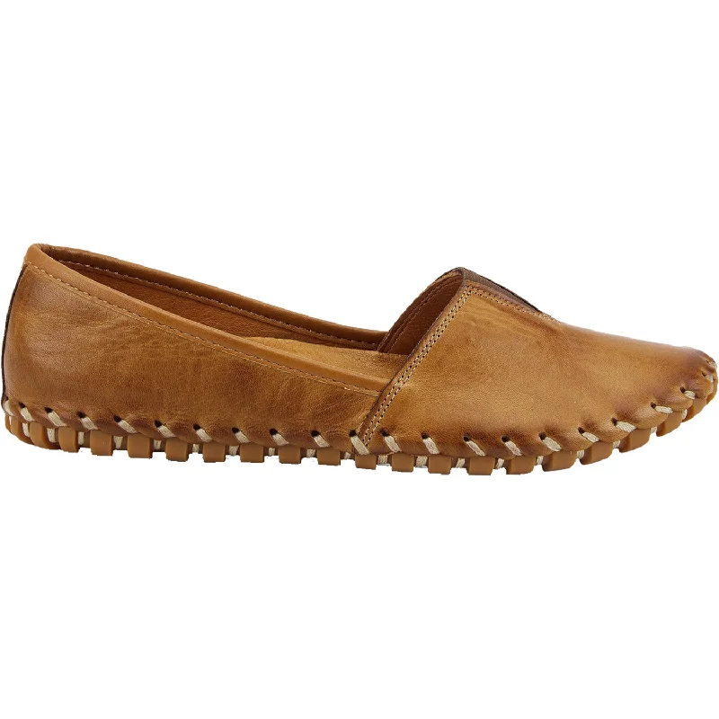 Women's Spring Step Kathaleta Brown Leather