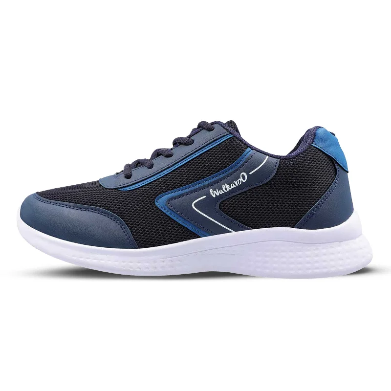 Walkaroo Men Lace-up Training Shoes - WS3040 Navy Blue