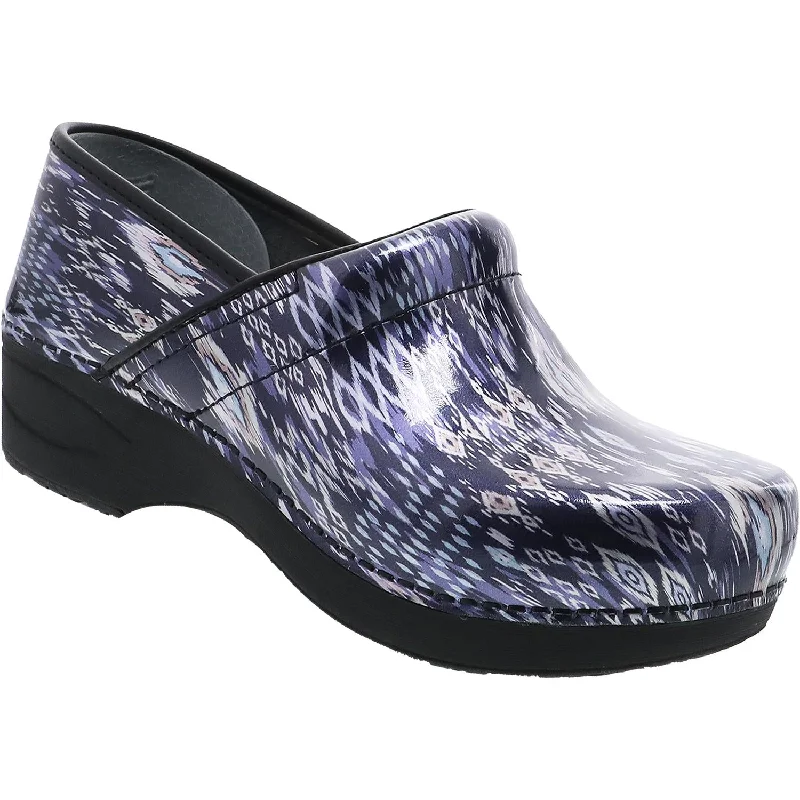 Women's Dansko Xp 2.0 Navy Ikat Patent