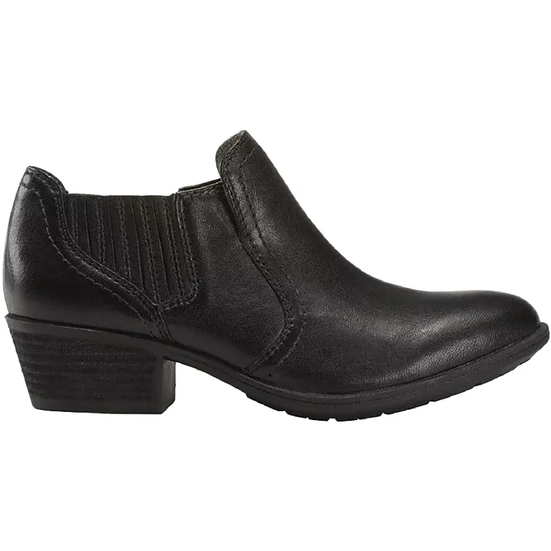 Women's Earth Peak Peru Black Leather