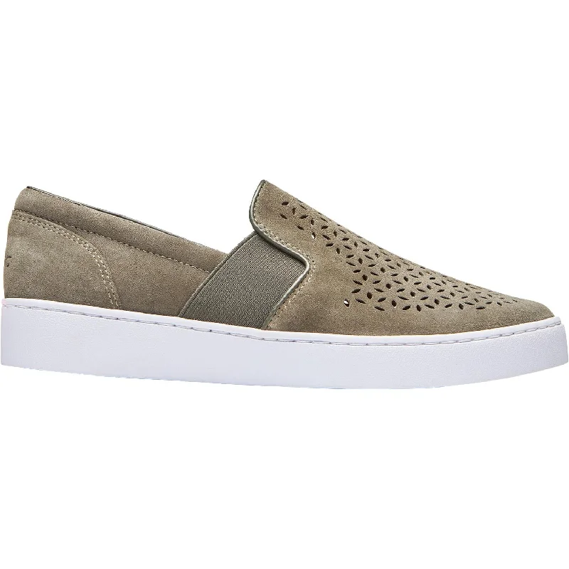 casual shoes for women with fun details for a playful look-Women's Vionic Kani Olive Suede