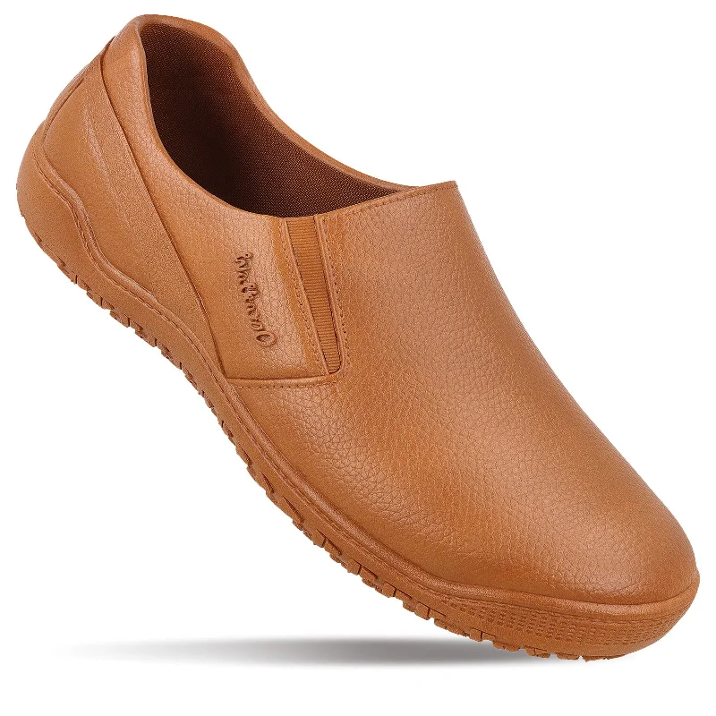 Men's Slip-On Rain Shoes - WC4703 Tan