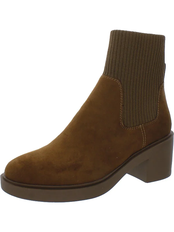 Ankle Boots in bold colorsAnkle Boots in bold colorsFaria Womens Suede Ankle Chelsea Boots