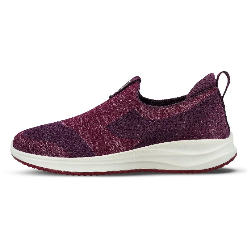 Women's Slip-on Walking Shoes - WS9910 Purple