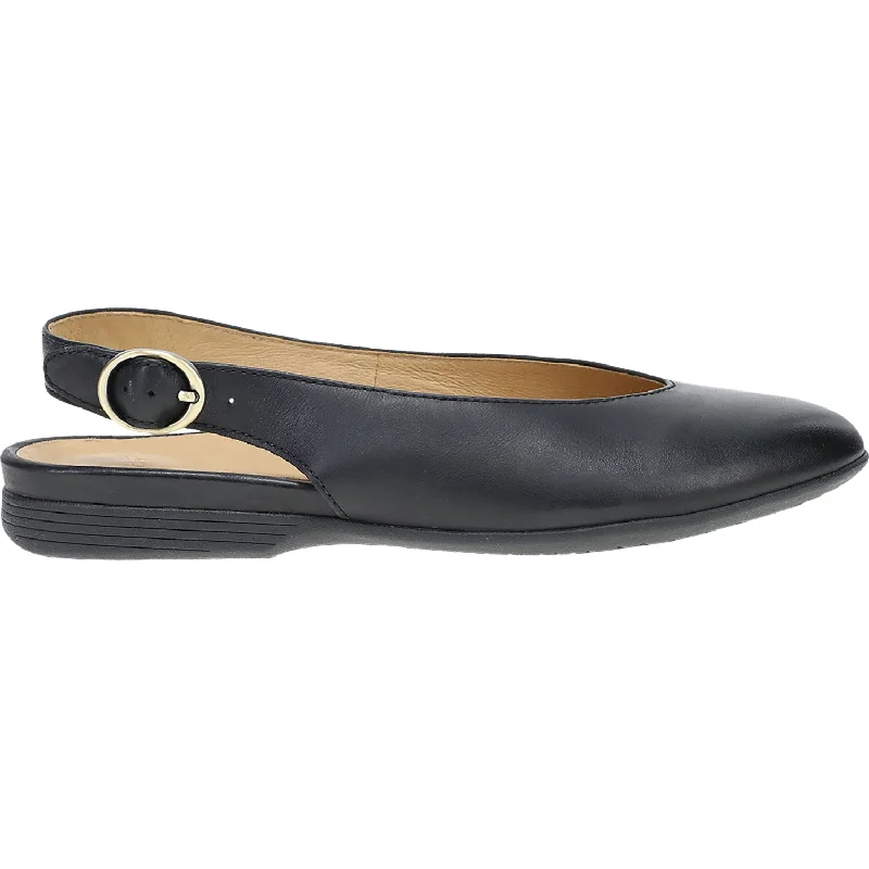 Women's Dansko Lea Black Burnished Nappa Leather