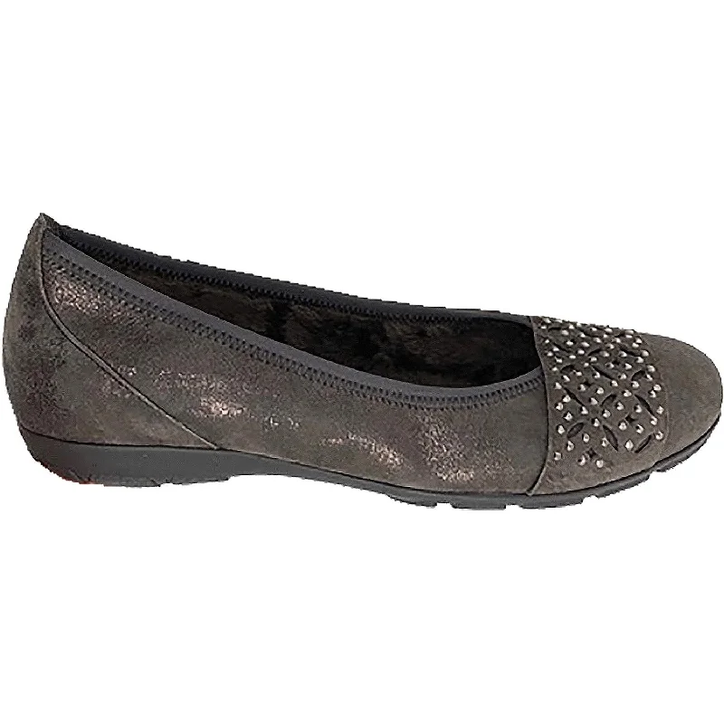 Women's Gabor 74.160.83 Metallic Suede