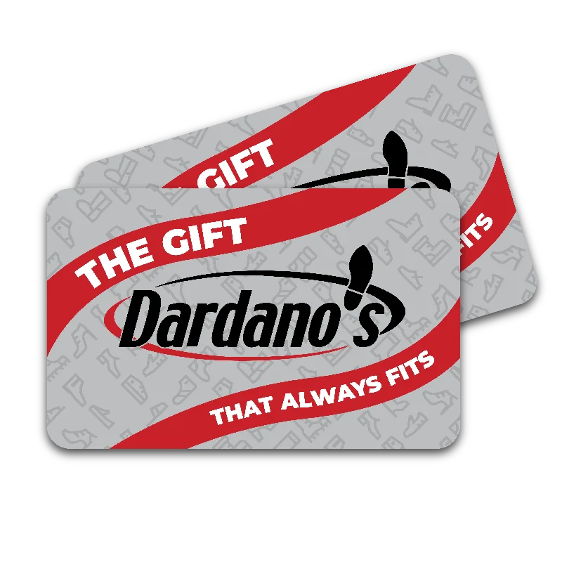 Dardano's Shoes Gift Card