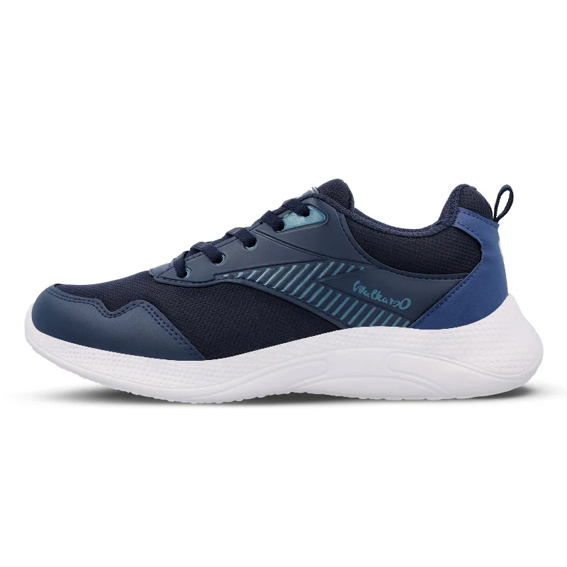 Men's Lace-up Sports Shoe - WS3055 Navy Blue