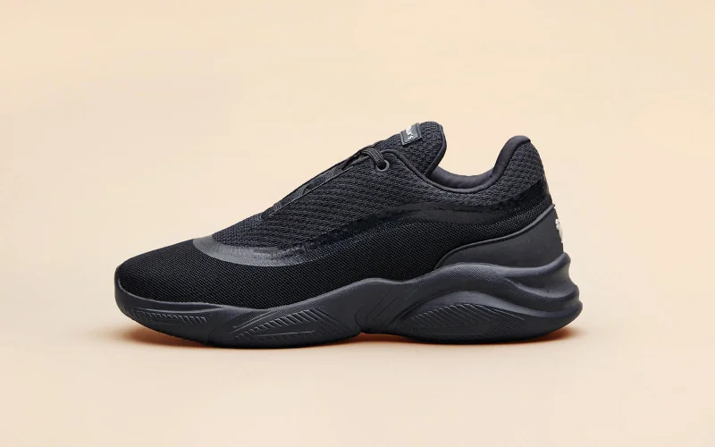 Athletic shoes for active hikes-Sole Max Casuals : Ultra Black