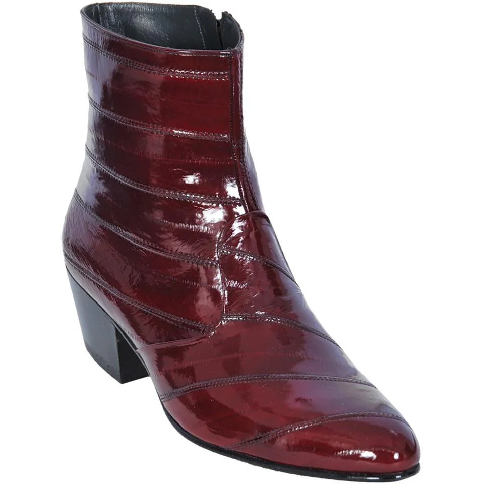 Ankle Boots with waterproof leatherAnkle Boots with waterproof leatherLos Altos 630806 Men's Burgundy Genuine Full EEL Ankle Boots