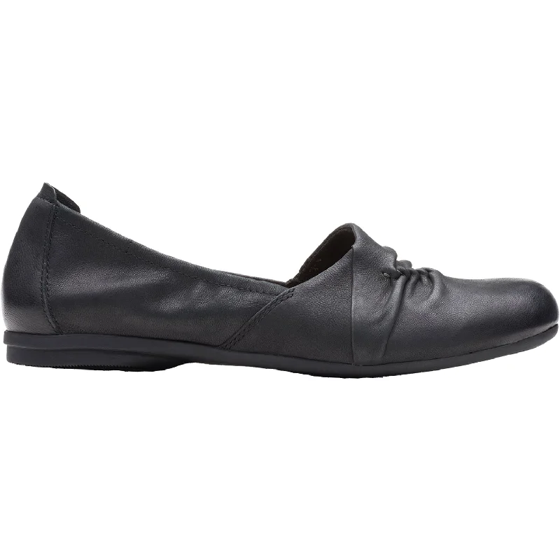 Women's Clarks Rena Way Black Leather