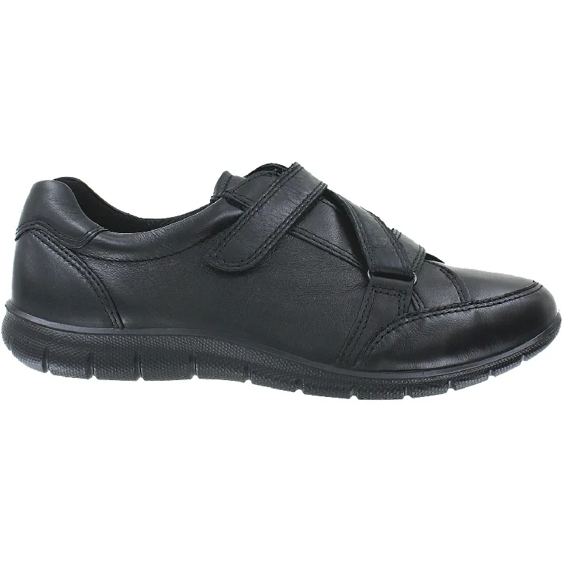 casual shoes for women with decorative details for a unique look-Women's Ecco Babett II Band Black Leather