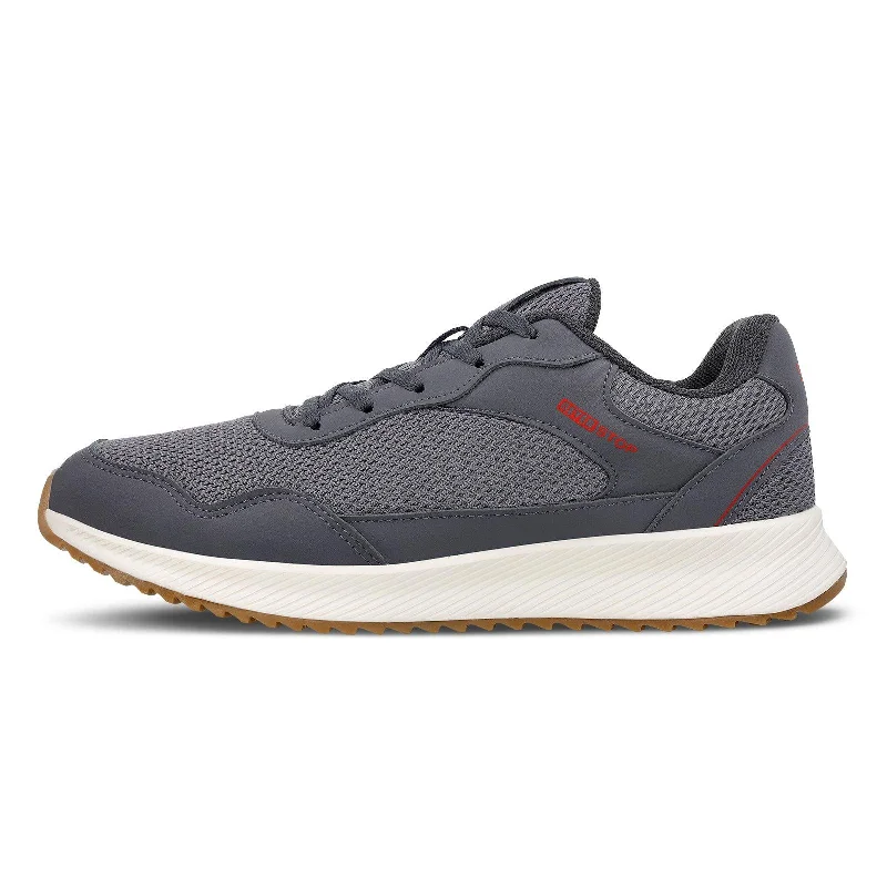 Men's Lace-up Running Shoes - WS9599 Dark Grey