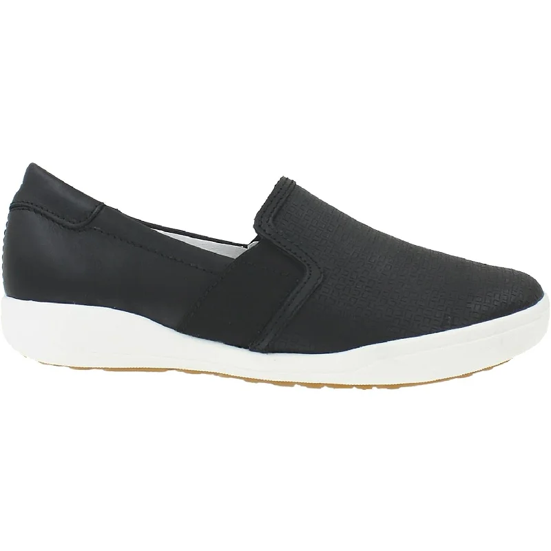 casual shoes for men with soft suede material for luxury touch-Women's Josef Seibel Sina 39 Black Leather