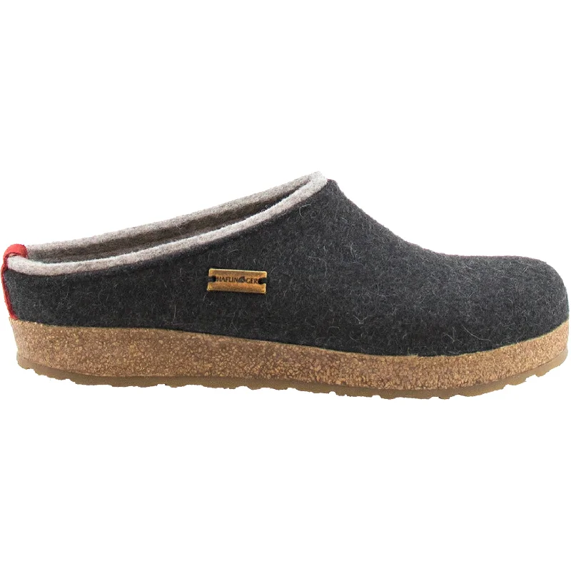 Women's Haflinger Kris Charcoal Wool