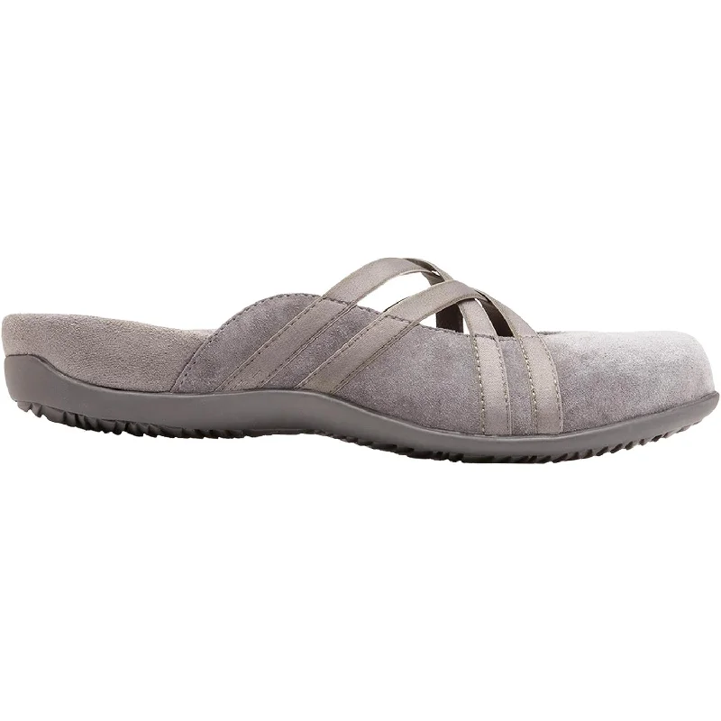 Women's Vionic Claire Charcoal Suede