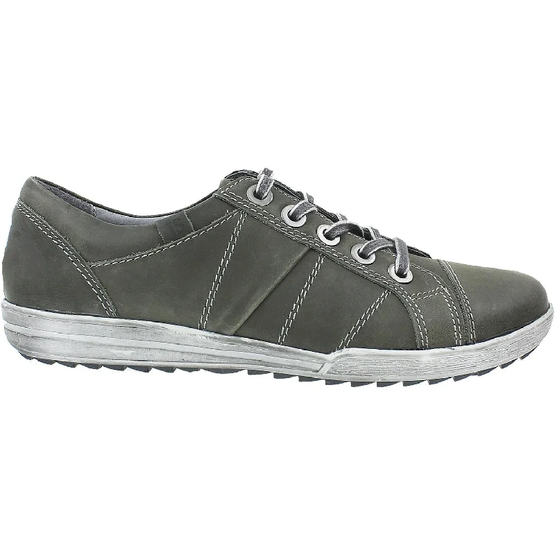 casual shoes for men with reflective details for visibility-Women's Josef Seibel Dany 05 Grigio Leather