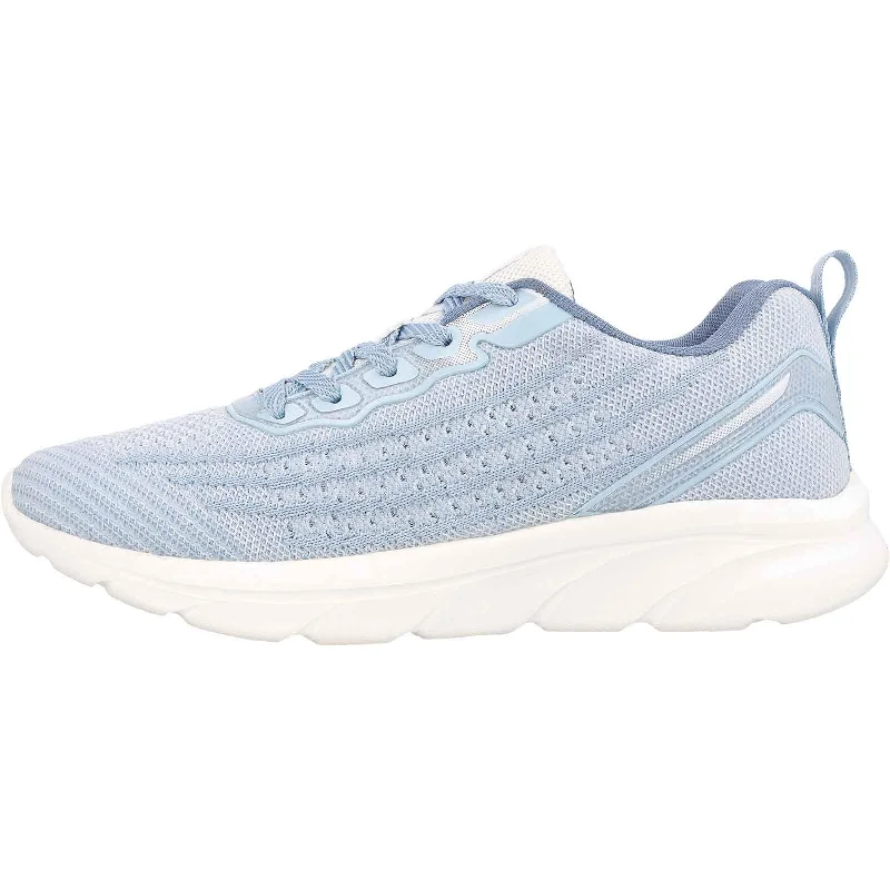 Women's Lace-up Walking Shoes - WS9913 Ice Blue