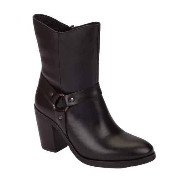 Nassima Women's Tours 008 Black Leather