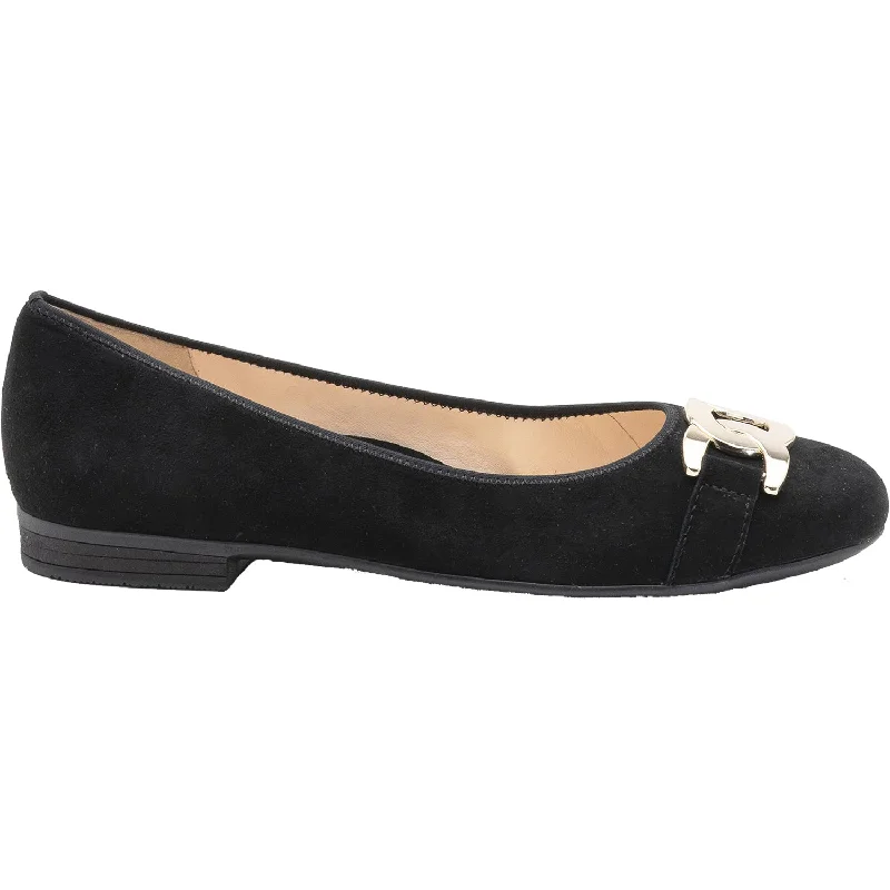 Women's Ara Sky Black Suede