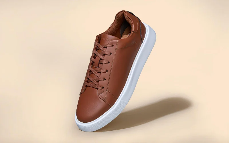 Athletic shoes for casual runs-Classic Solids : Brown