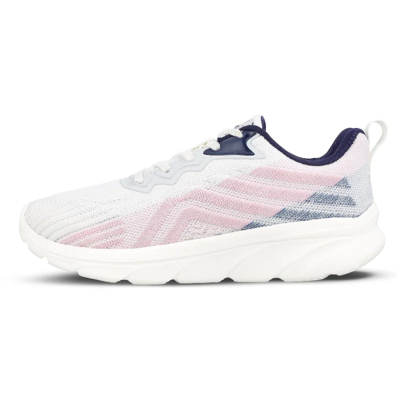 Women's Life Style Shoes - WS97093 White Navy Blue