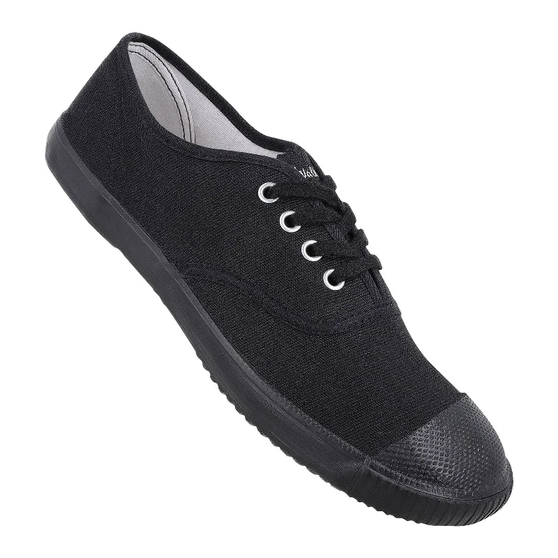 Boy's Black Lace-up School Shoe - 566