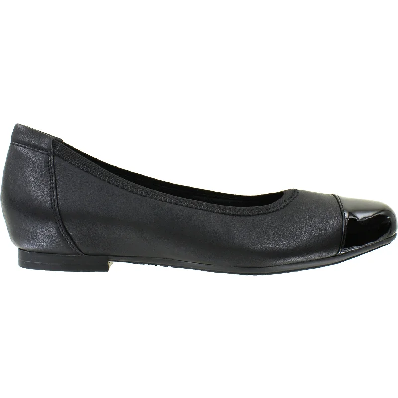 Women's Munro Danielle II Black Leather/Patent