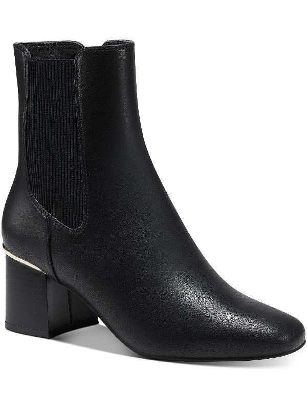 Ankle Boots with soft comfortAnkle Boots with soft comfortRockee P Womens Zipper Square Toe Ankle Boots