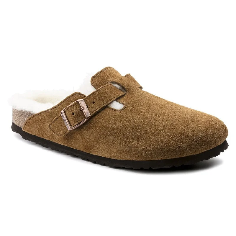 Birkenstock Boston Shearling Mink