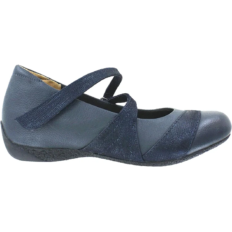 casual shoes for men with rubber sole for better grip and stability-Women's Ziera Xray Navy/Passion Leather