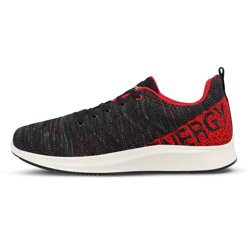 Walkaroo Men Lace-up Training Shoes - WS9511 Black Red