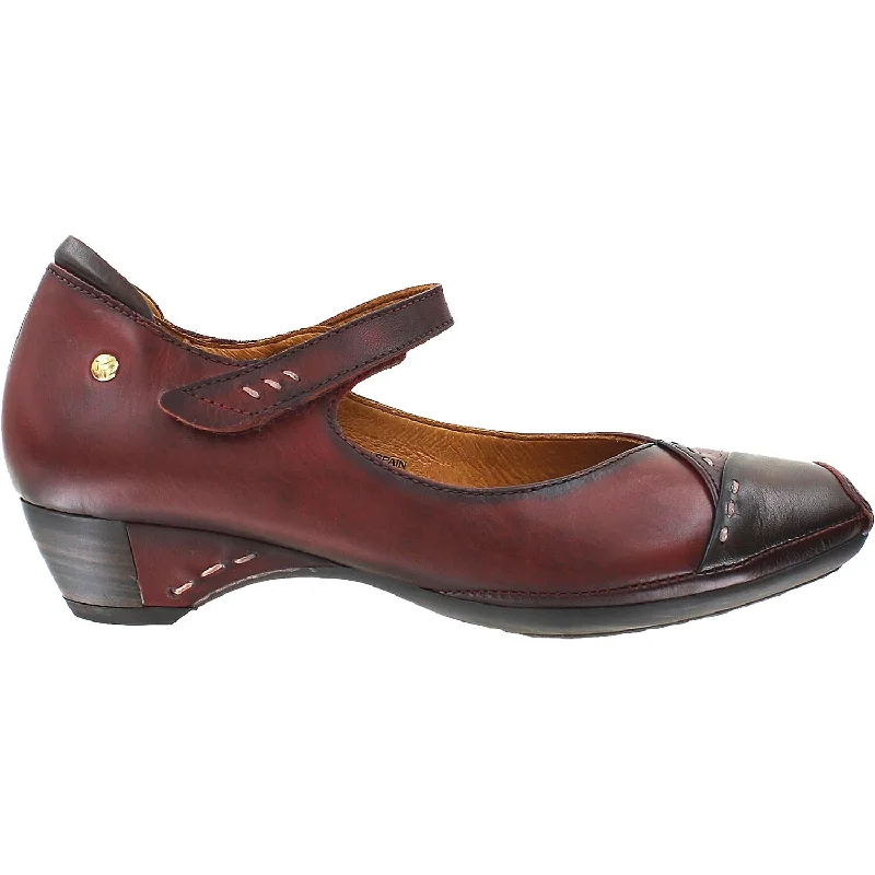 casual shoes for women with flexible design for everyday wear-Women's Pikolinos Gandia 849-5574 Arcilla Leather