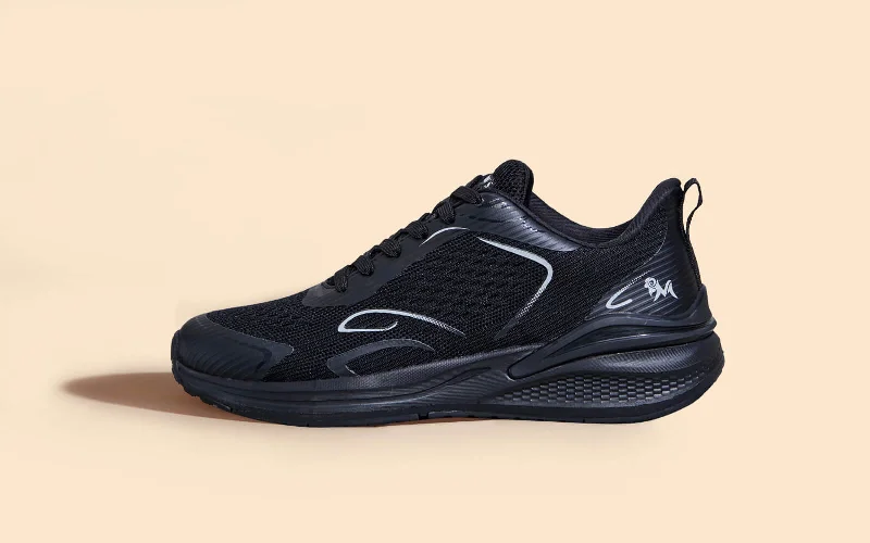 Athletic shoes for light hikes-The Movers : Black