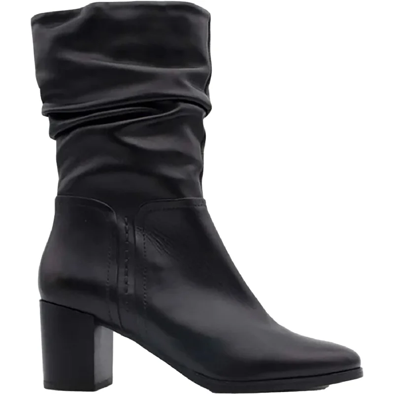 Women's Regarde Le Ciel Joan-11 Black Delice Leather