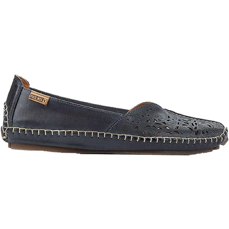 casual shoes for women with cushioned insole for all-day comfort-Women's Pikolinos Jerez 578-4976 Ocean Leather