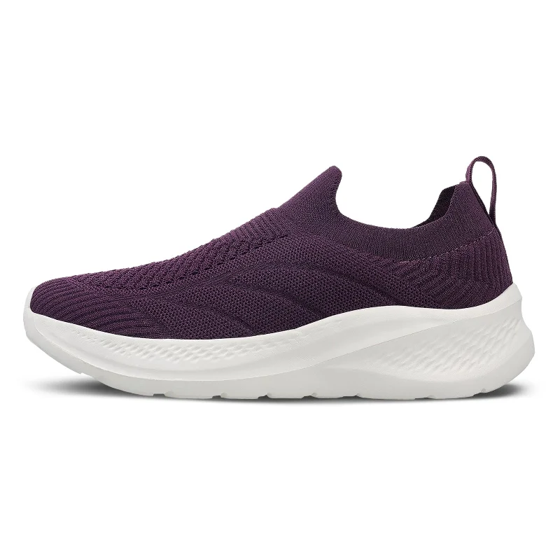 Women's Slip-on Walking Shoes - WS3244 Purple