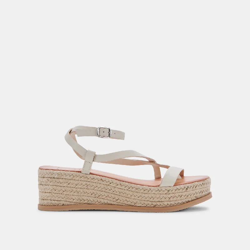 Sandals for travel vibes-LOREY SANDALS IVORY STELLA