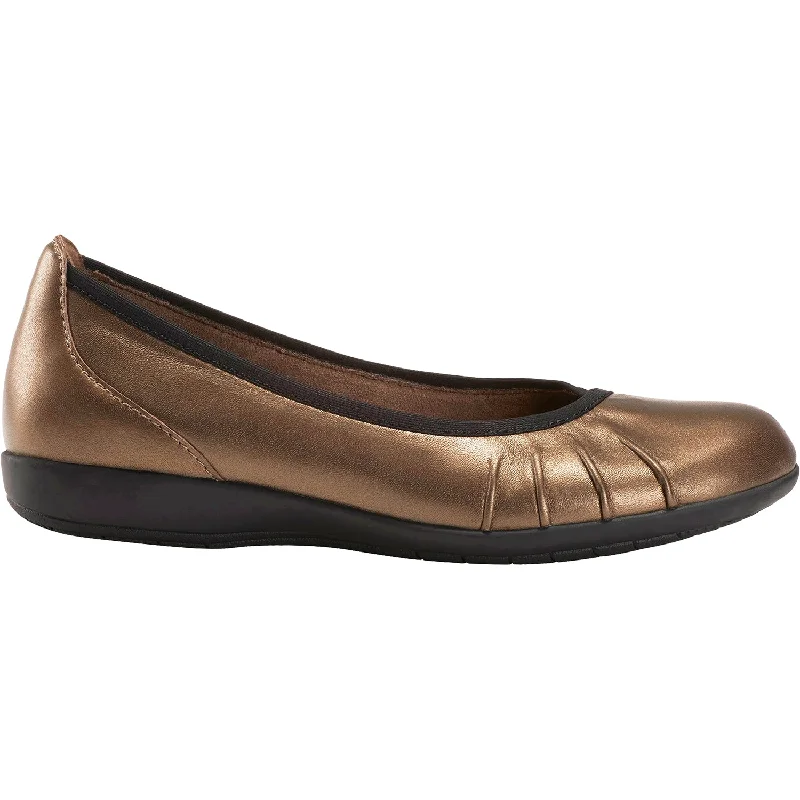 Women's Earth Derby Bronze Leather