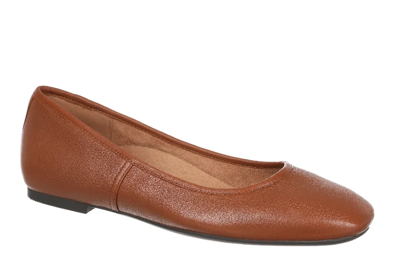 Women's Vionic Orinda Dark Tan Leather