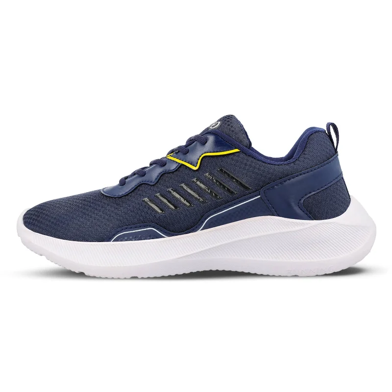 Men's Lace-up Sports Shoe - WS3051 Navy Blue