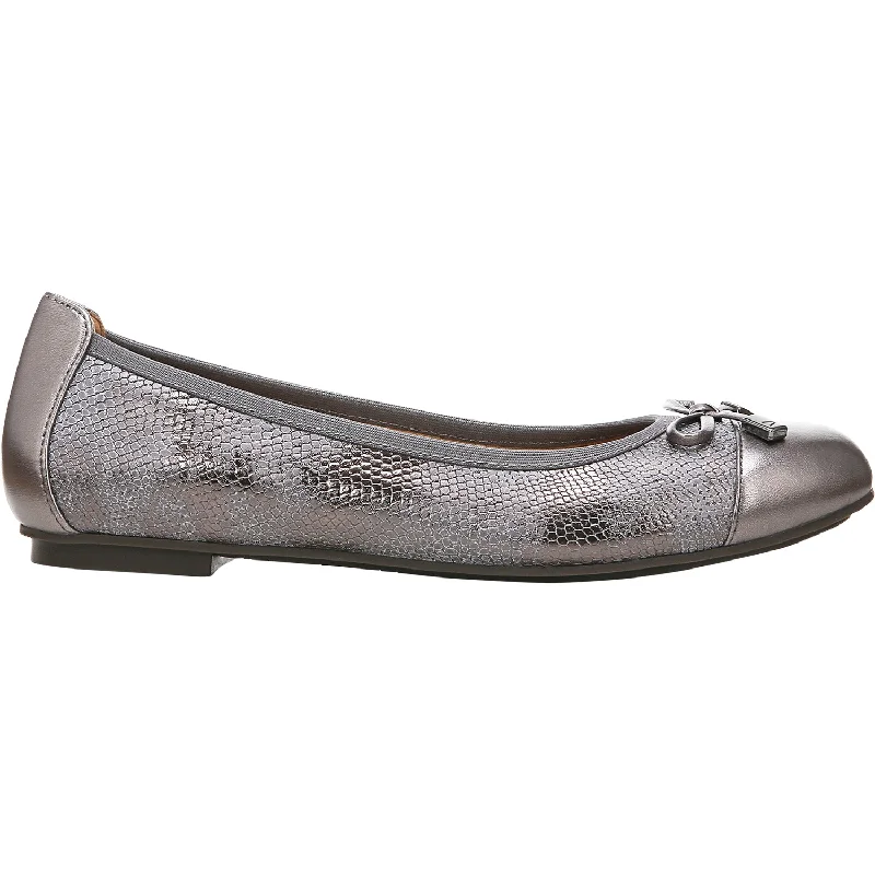 Women's Vionic Minna Pewter Leather