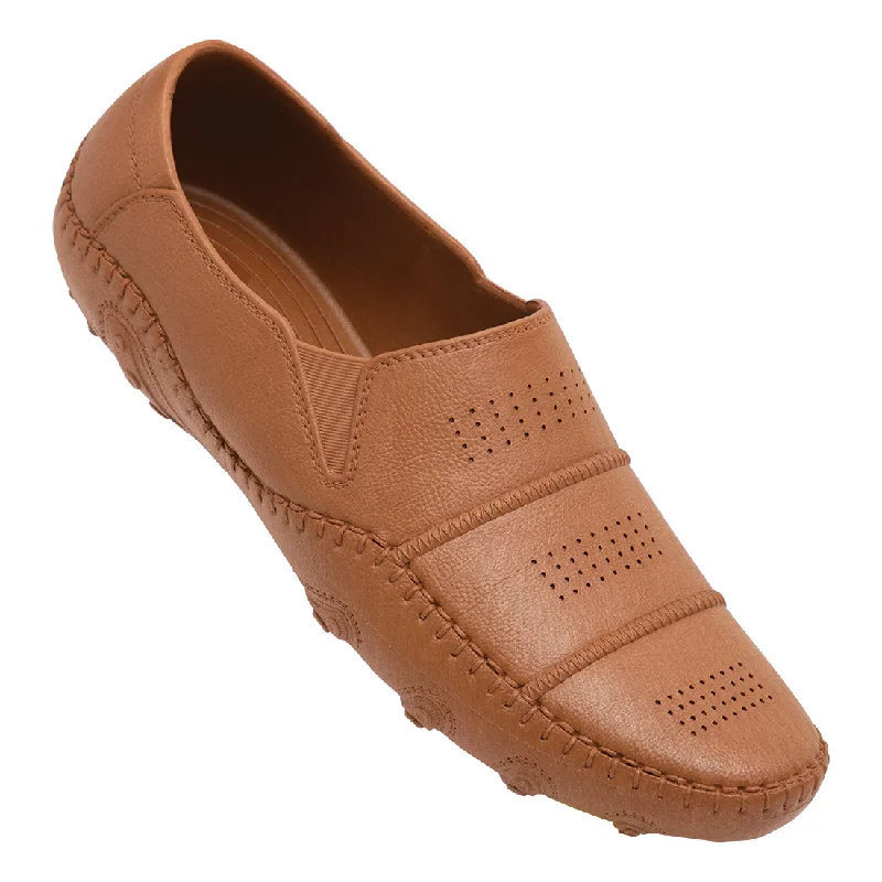 Men's Slip-On Rain Shoes - 12316 Tan