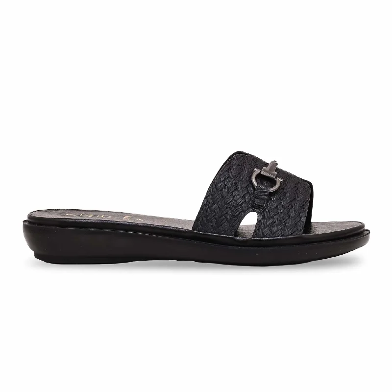 Women's Black Casual Softy CL7178