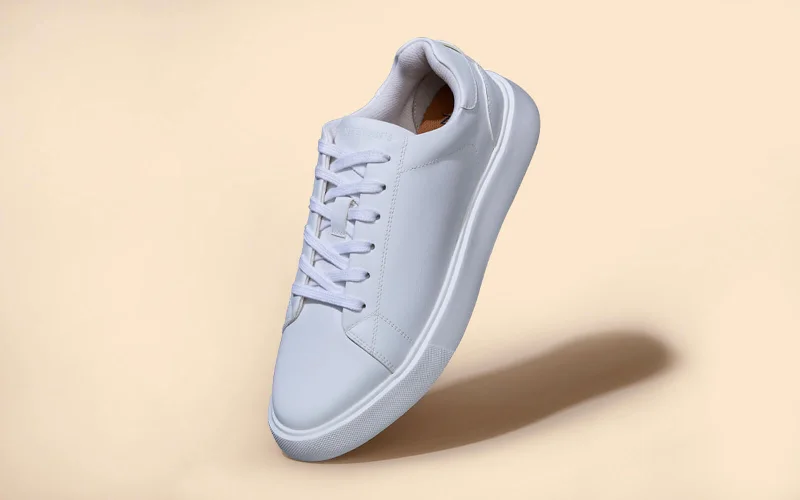 Athletic shoes for intense hikes-Classic Solids : White