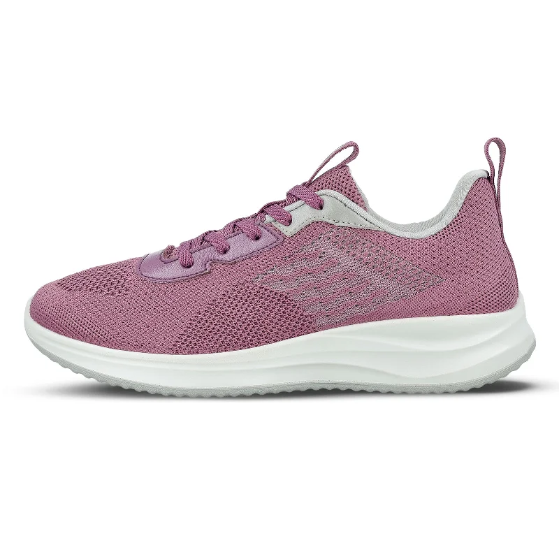 Women's Lace-up Sports Shoe - WS9911 Lavender