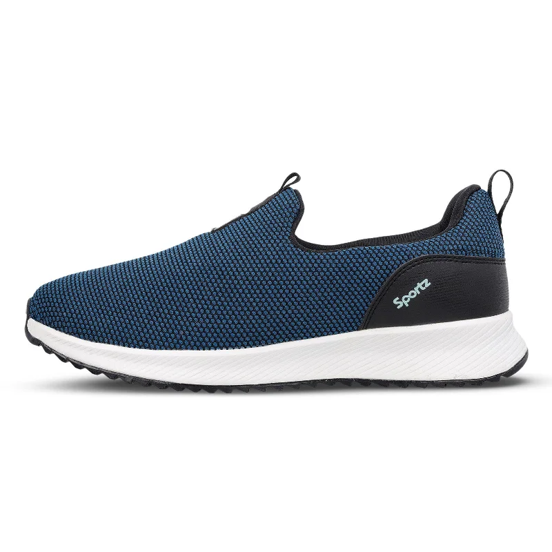 Men's Slip-on Walking Shoe - WS9609 Teal Blue